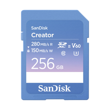 SanDisk 256GB Creator Series UHS-II SDXC Memory Card