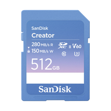 SanDisk 512GB Creator Series UHS-II SDXC Memory Card