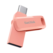 SanDisk 128GB Ultra Dual Drive Go USB Type-C (Peach Amber)