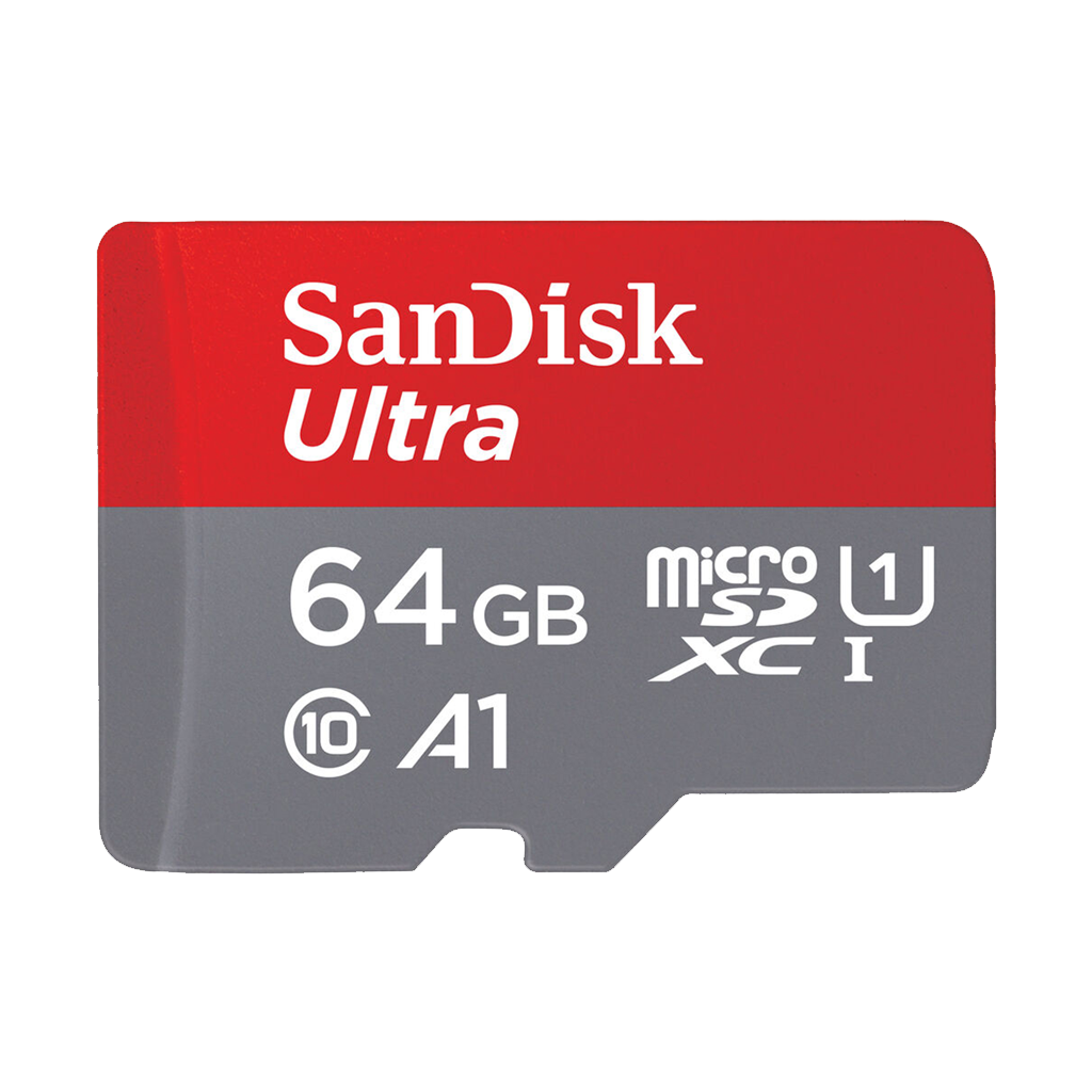 SanDisk 64GB Ultra UHS-I microSDHC Memory Card