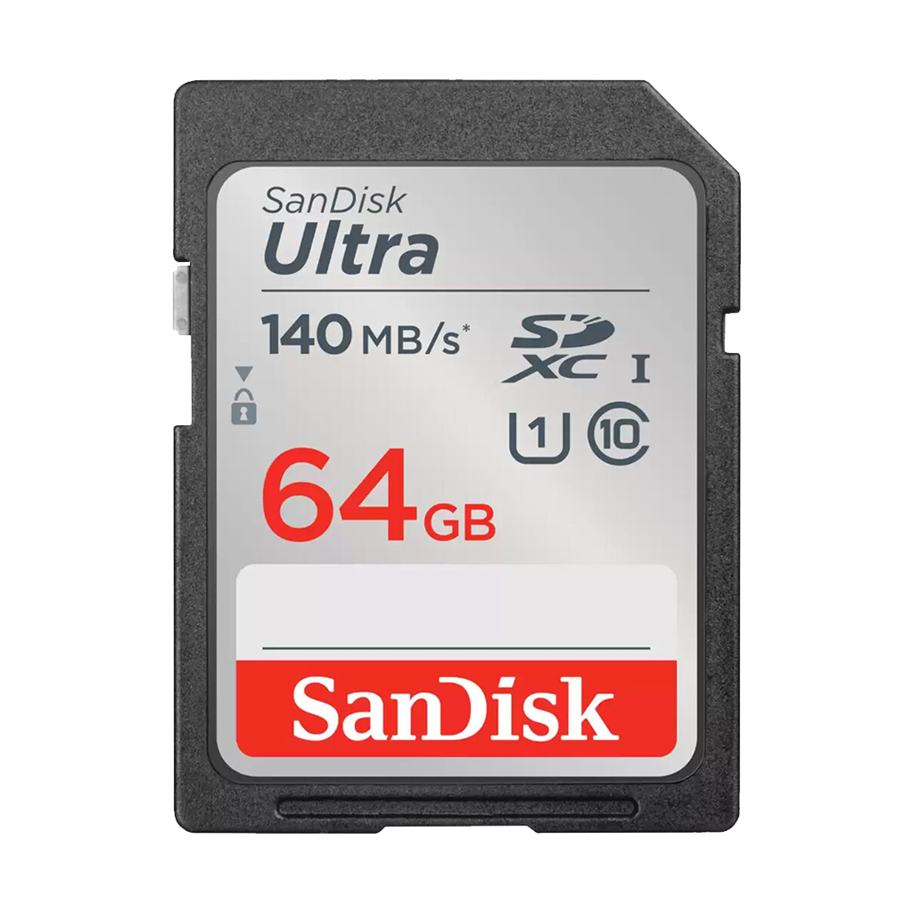 SanDisk 64GB Ultra UHS-I SDHC Memory Card