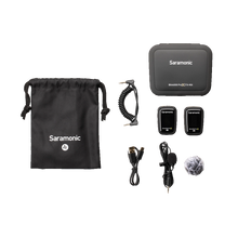 Saramonic Blink 500 ProX B1 Digital Camera-Mount Wireless Omni Lavalier Microphone System (Black, 2.4 GHz)