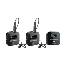 Saramonic Blink 900 B2 2-Person Digital Camera-Mount Wireless Omni Lavalier Microphone System (2.4 GHz, Black)
