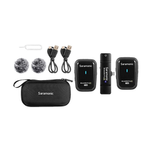 Saramonic Blink500 ProX Q4 (TXQ+TXQ+RXDi) 2.4GHz Dual-Channel Wireless Microphone System