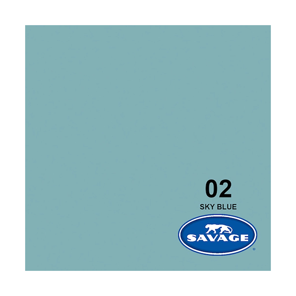 Savage Background Paper Sky Blue 02 (2.72m x 11m)