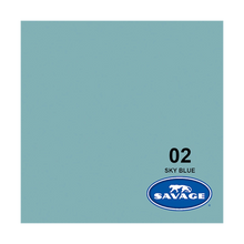 Savage Background Paper Sky Blue 02 (1.35m x 11m)