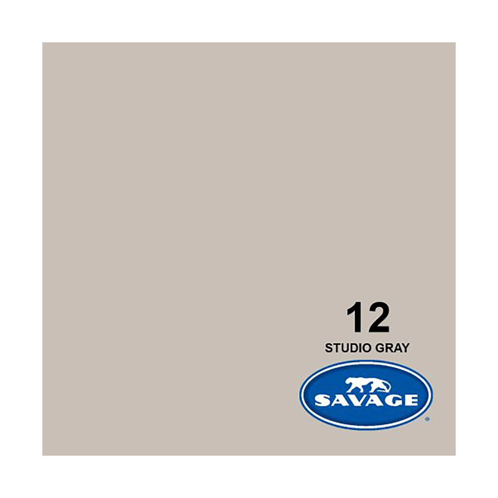 Savage Background Paper Studio Gray 12 (2.72m x 11m)