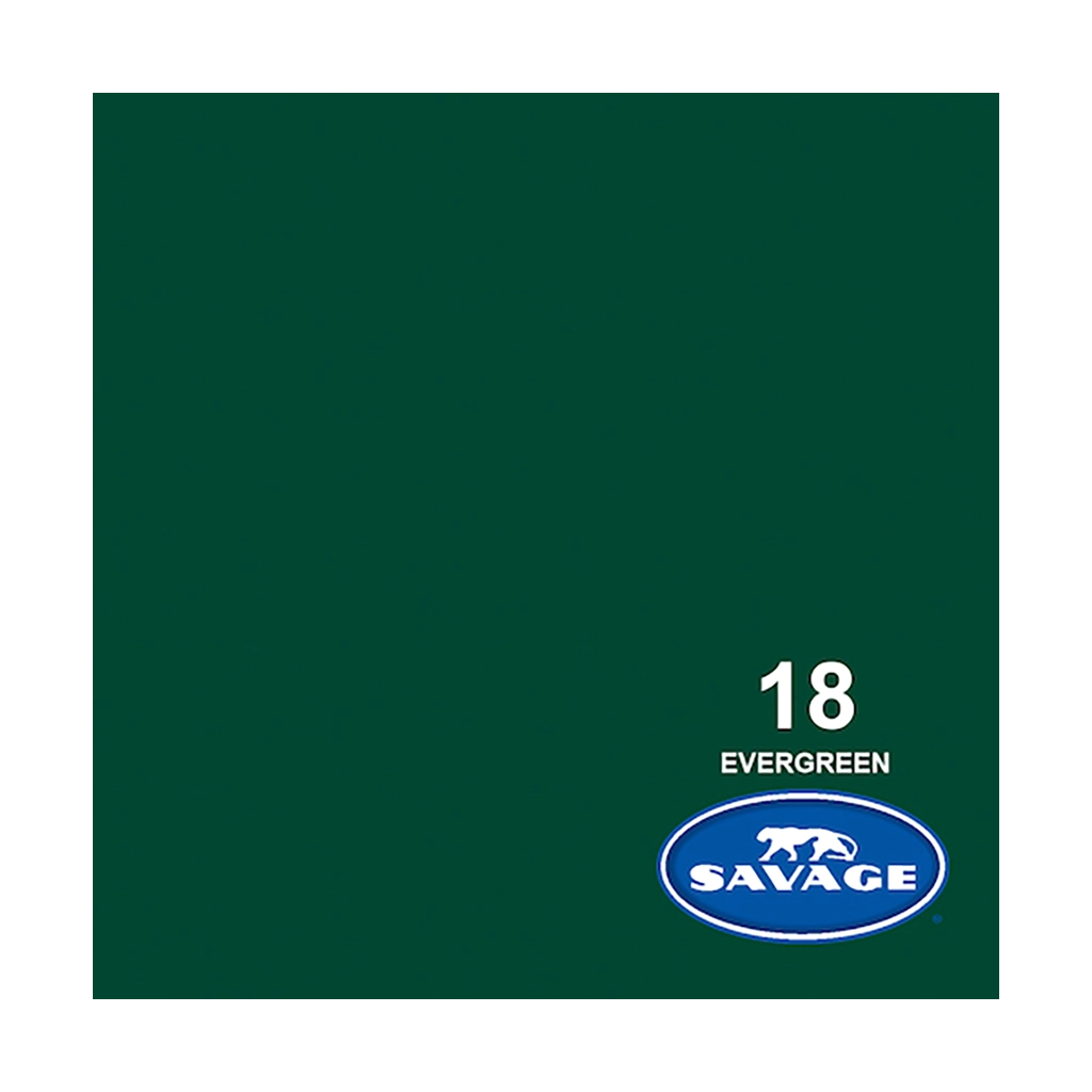 Savage Background Paper Evergreen 18 (2.72m x 11m)