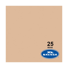 Savage Background Paper Beige 25 (2.18m x 11m)
