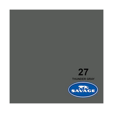 Savage Background Paper Thunder Gray 27 (2.18m x 11m)