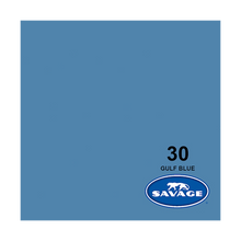 Savage Background Paper Gulf Blue 30 (2.18m x 11m)