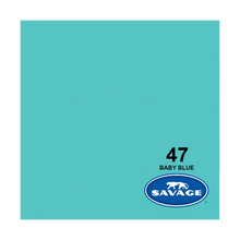 Savage Background Paper Baby Blue 47 (1.35m x 11m)