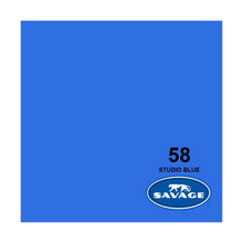 Savage Background Paper Studio Blue 58 (2.72m x 11m)