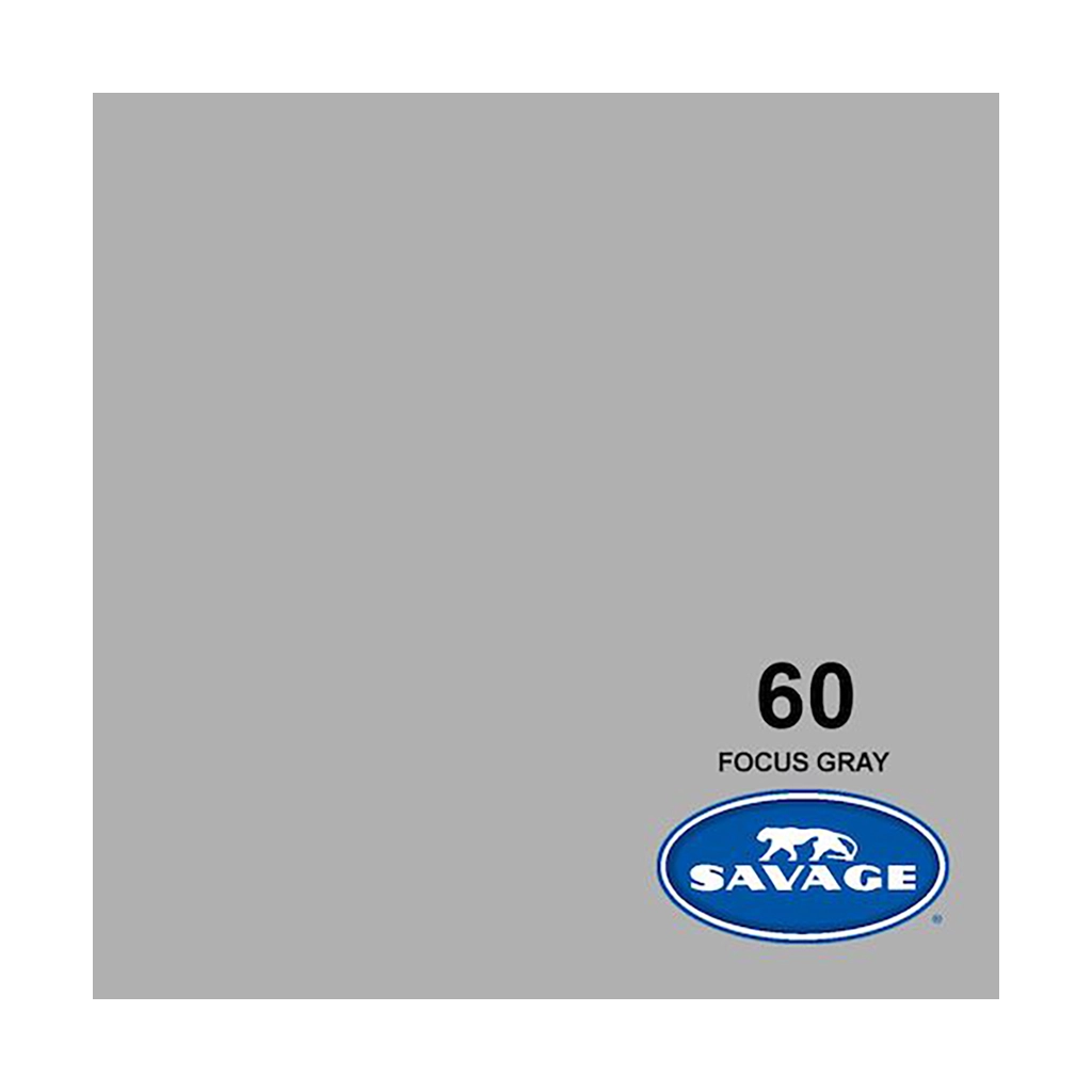 Savage Background Paper Focus Gray 60 (2.18m x 11m)