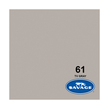 Savage Background Paper TV Gray 61 (2.72m x 11m)