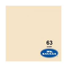 Savage Background Paper Ivory 63 (1.35m x 11m)