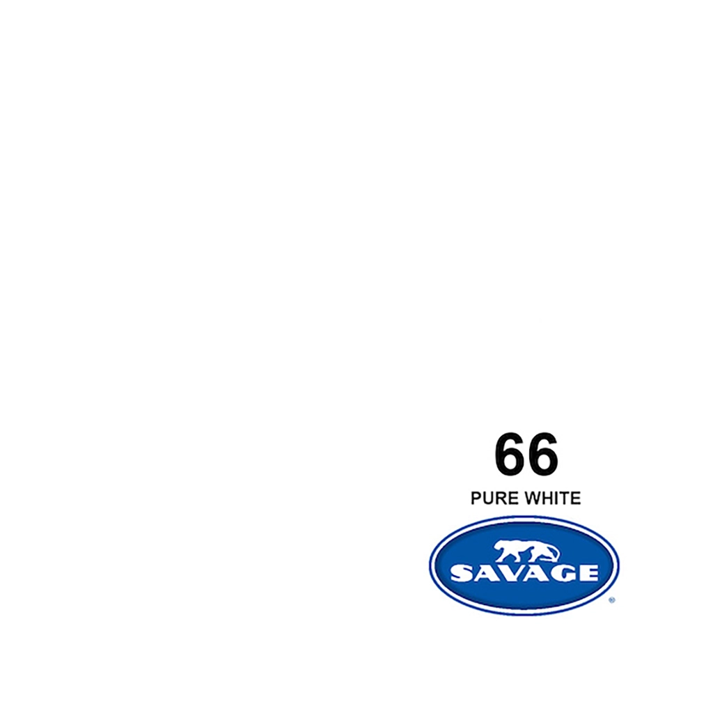 Savage Background Paper Pure White 66 (2.72m x 11m)