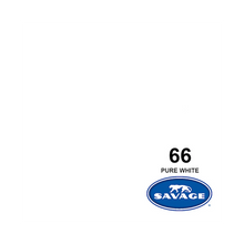 Savage Background Paper Pure White 66 (1.35m x 11m)