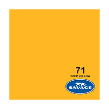Savage Background Paper Deep Yellow 71 (1.35m x 11m)