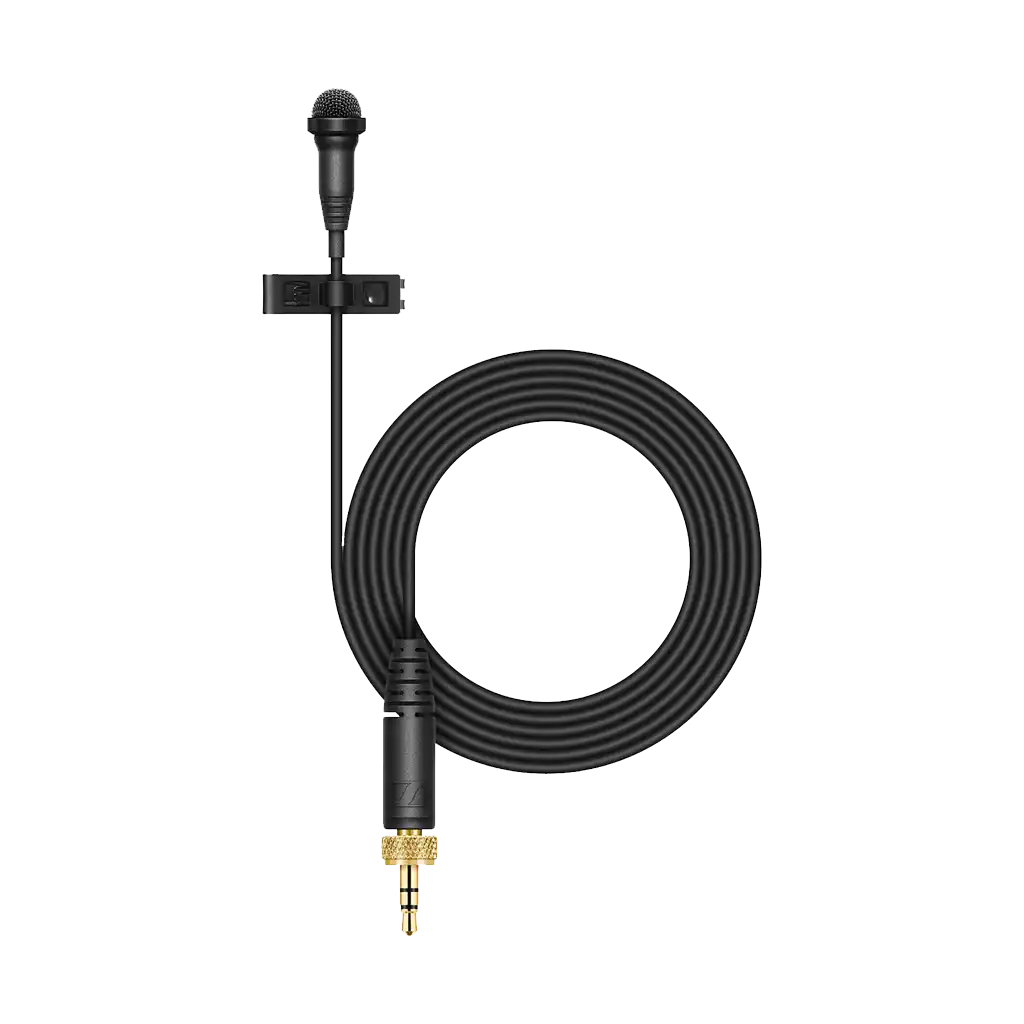 Sennheiser ME 2 Omnidirectional Lavalier Microphone with Locking 3.5mm Connector (Black)