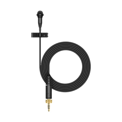 Sennheiser ME 2 Omnidirectional Lavalier Microphone with Locking 3.5mm Connector (Black)