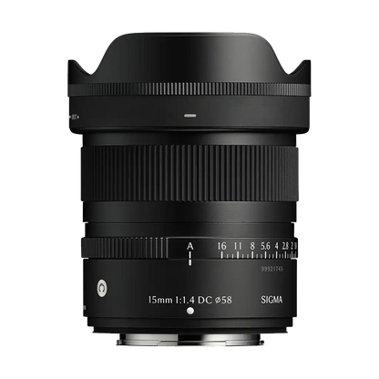 Sigma 15mm f/1.4 DC Contemporary Lens for Fujifilm X