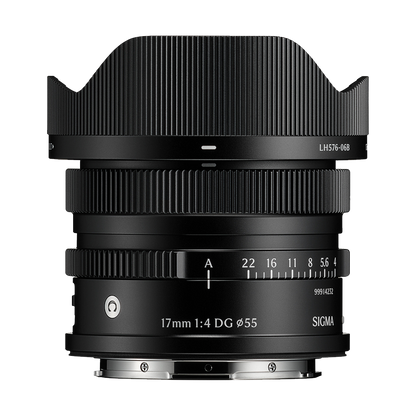 Sigma 17mm f/4 DG Contemporary Lens (L-Mount, Black)