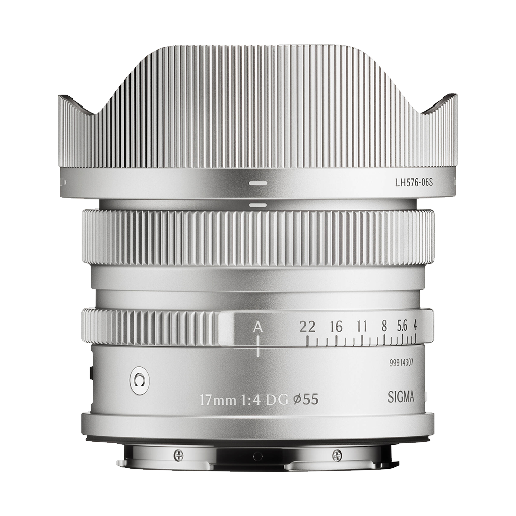 Sigma 17mm f/4 DG Contemporary Lens (L-Mount, Silver)