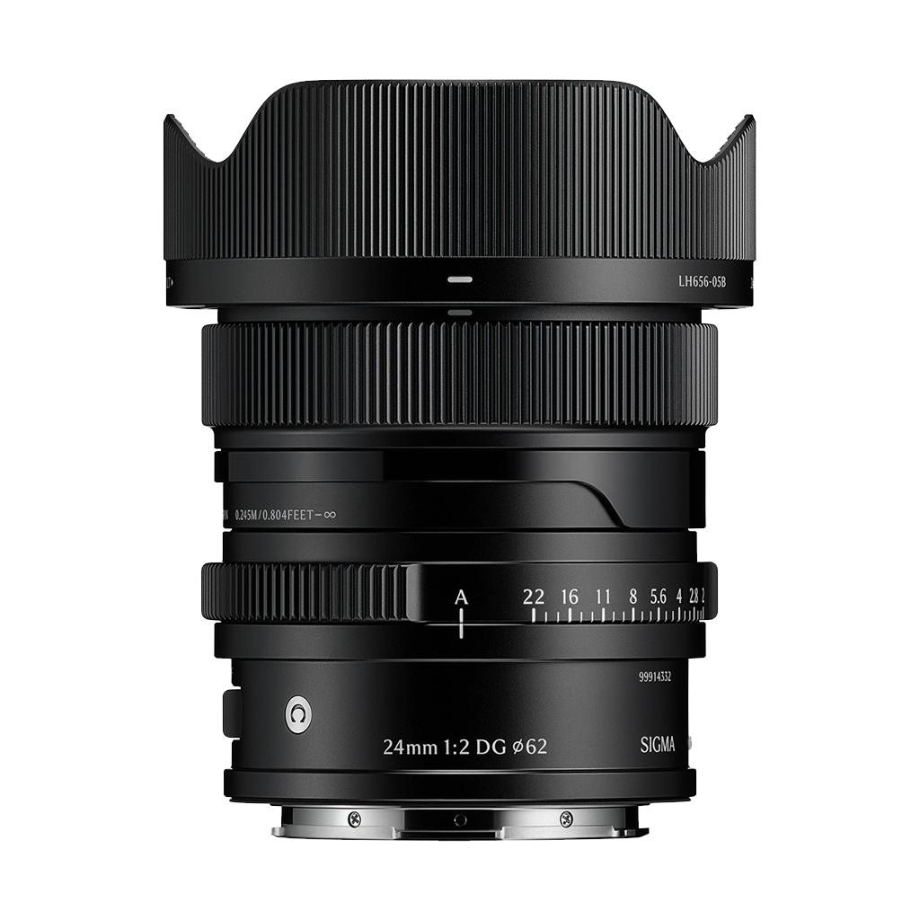 Sigma 24mm f/2 DG Contemporary Lens (L-Mount, Black)