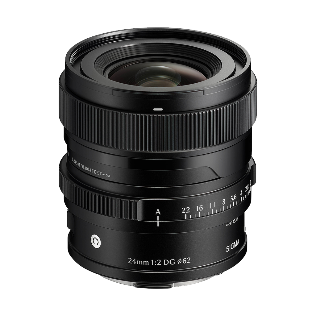 Sigma 24mm f/2 DG Contemporary Lens (L-Mount, Black)