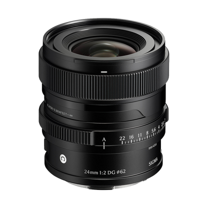 Sigma 24mm f/2 DG Contemporary Lens (L-Mount, Black)