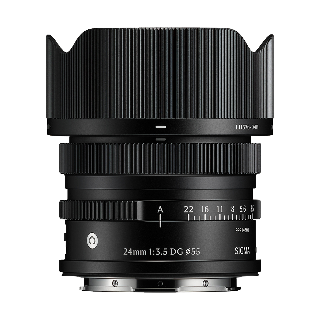 Sigma 24mm f/3.5 DG Contemporary Lens (L-Mount, Black)