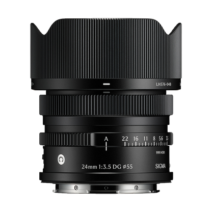 Sigma 24mm f/3.5 DG Contemporary Lens (L-Mount, Black)