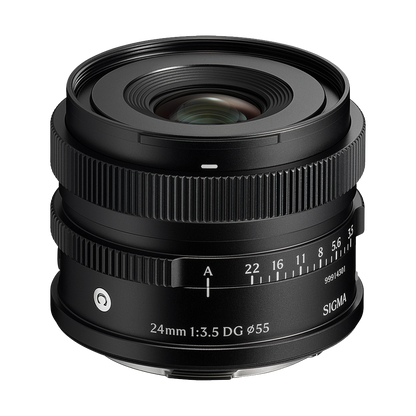 Sigma 24mm f/3.5 DG Contemporary Lens (L-Mount, Black)