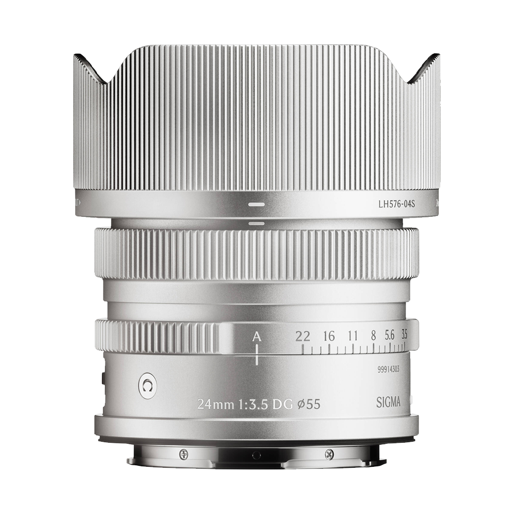 Sigma 24mm f/3.5 DG Contemporary Lens (L-Mount, Silver)