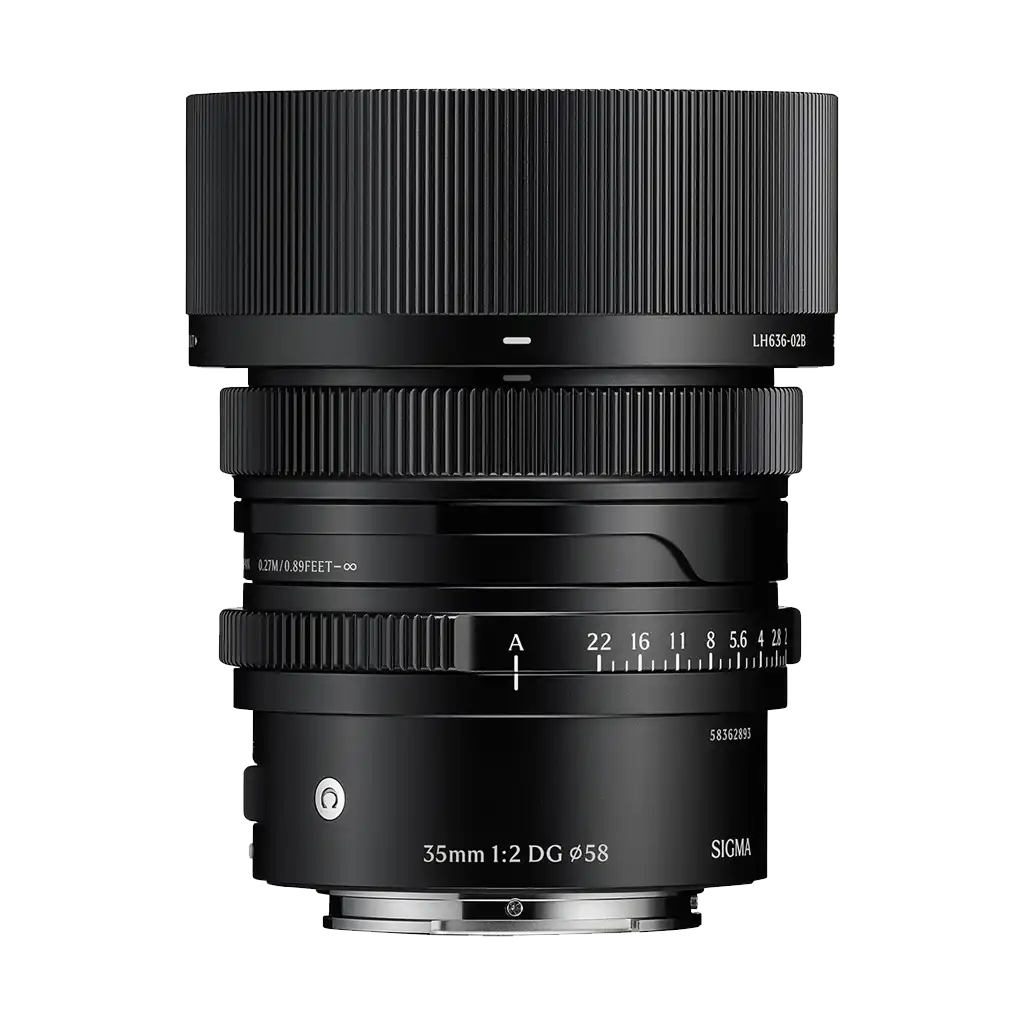 Sigma 35mm f/2 DG Contemporary Lens (Sony E, Black)