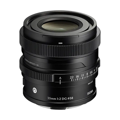 Sigma 35mm f/2 DG Contemporary Lens (Sony E, Black)