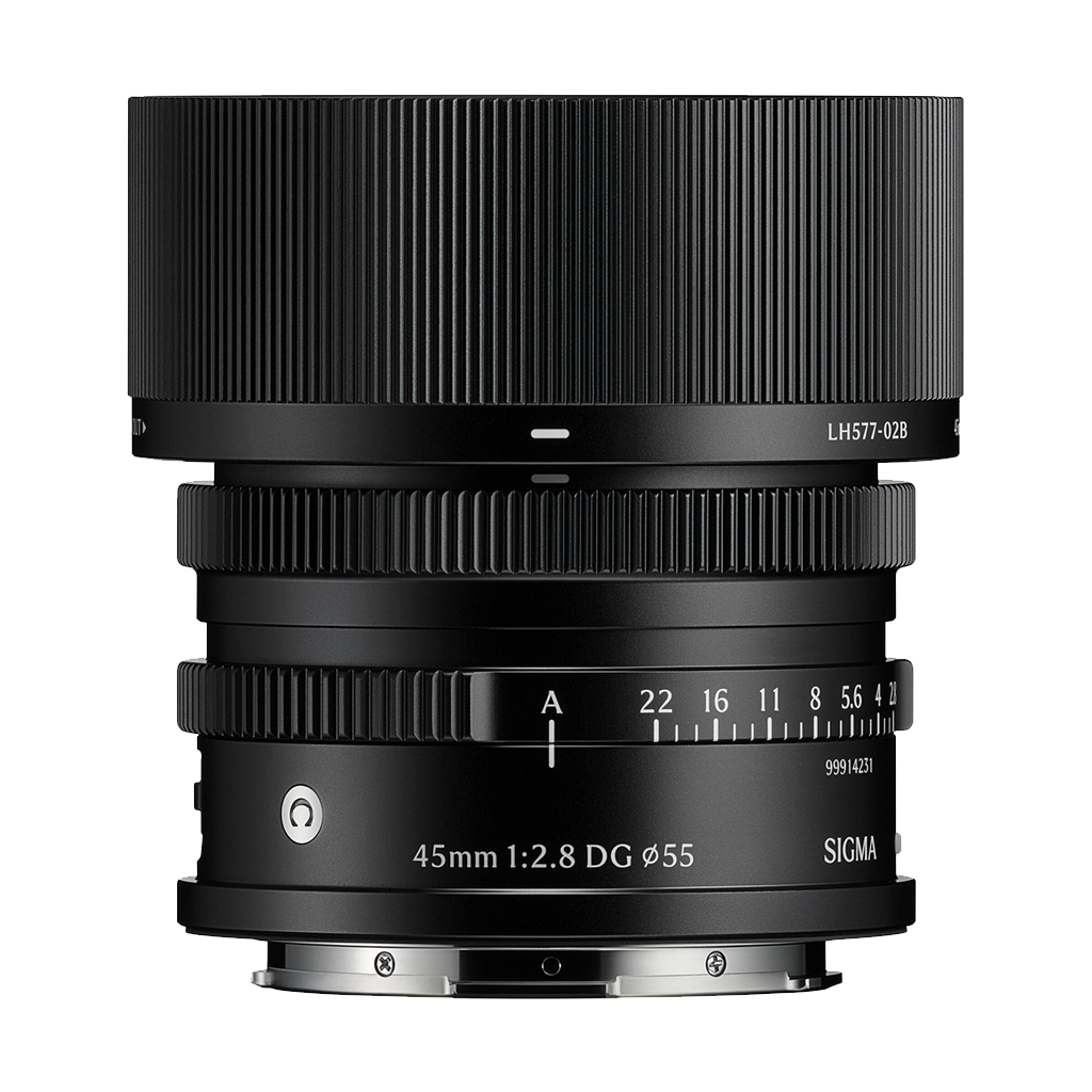 Sigma 45mm f/2.8 DG Contemporary Lens (L-Mount, Black)