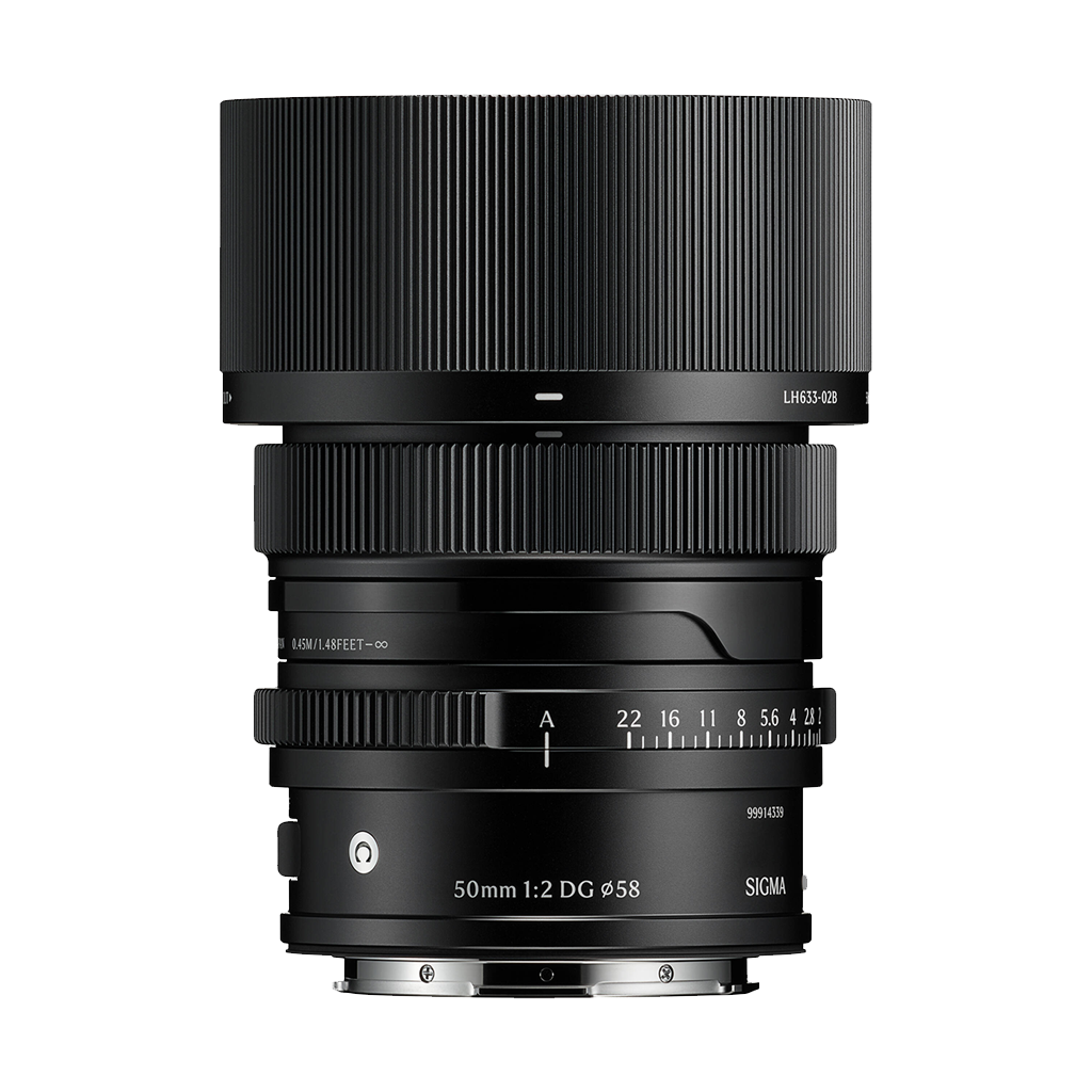 Sigma 50mm f/2 DG Contemporary Lens (L-Mount, Black)