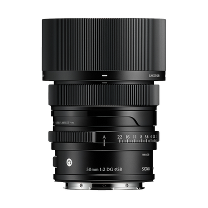 Sigma 50mm f/2 DG Contemporary Lens (L-Mount, Black)
