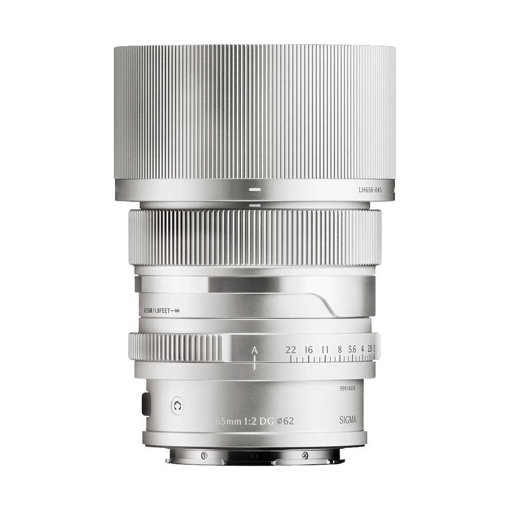 Sigma 65mm f/2 DG Contemporary Lens (L-Mount, Silver)