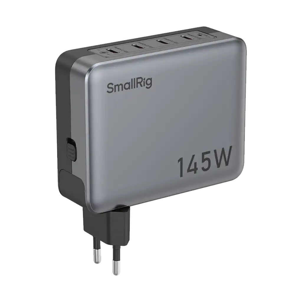 SmallRig 145W 4-Port USB-C Wall Power Adapter
