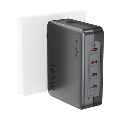 SmallRig 145W 4-Port USB-C Wall Power Adapter