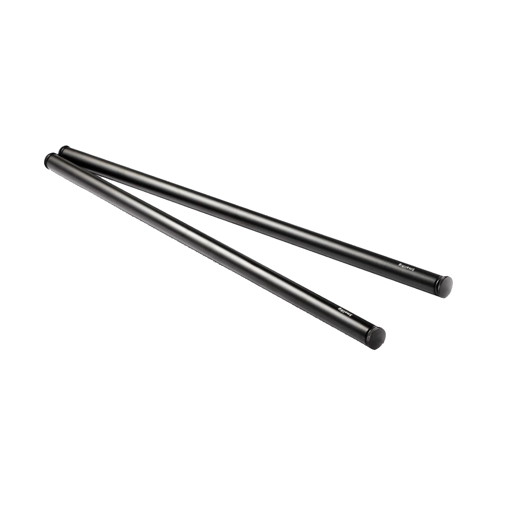 SmallRig 15mm Aluminum Rod (Pair, Black, 40cm)