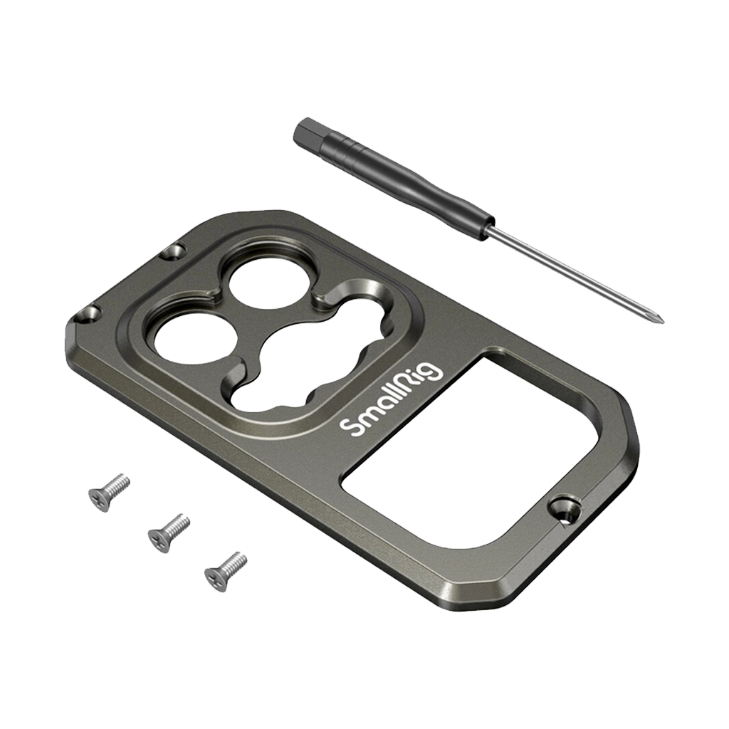 SmallRig 17mm Threaded Lens Backplate for the iPhone 13 Pro Max Mobile Cage