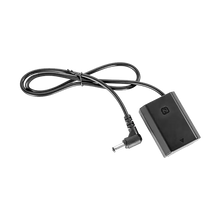 SmallRig 2.1mm DC Barrel to NP-FZ100 Dummy Battery Power Cable