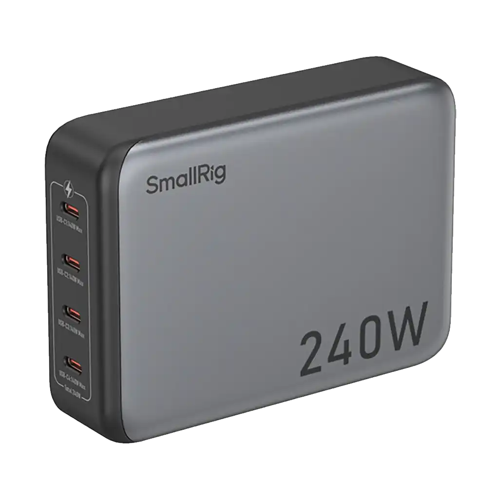 SmallRig 240W 4-Port USB-C AC Power Adapter