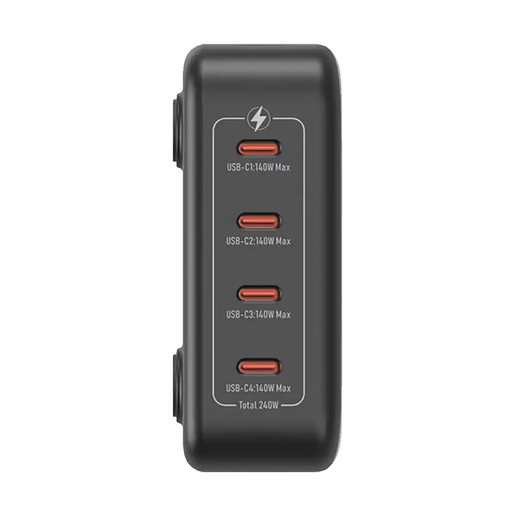 SmallRig 240W 4-Port USB-C AC Power Adapter
