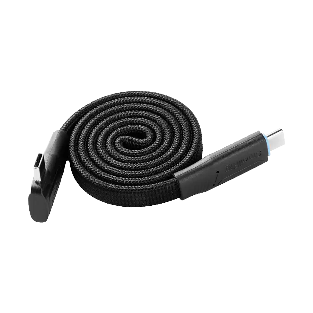 SmallRig 240W USB-C 3.2 Gen 2x2 Magnetic Self-Coiling Cable (60cm)