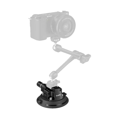SmallRig 4" Suction Cup Camera Mounting Support for Vehicle Shooting